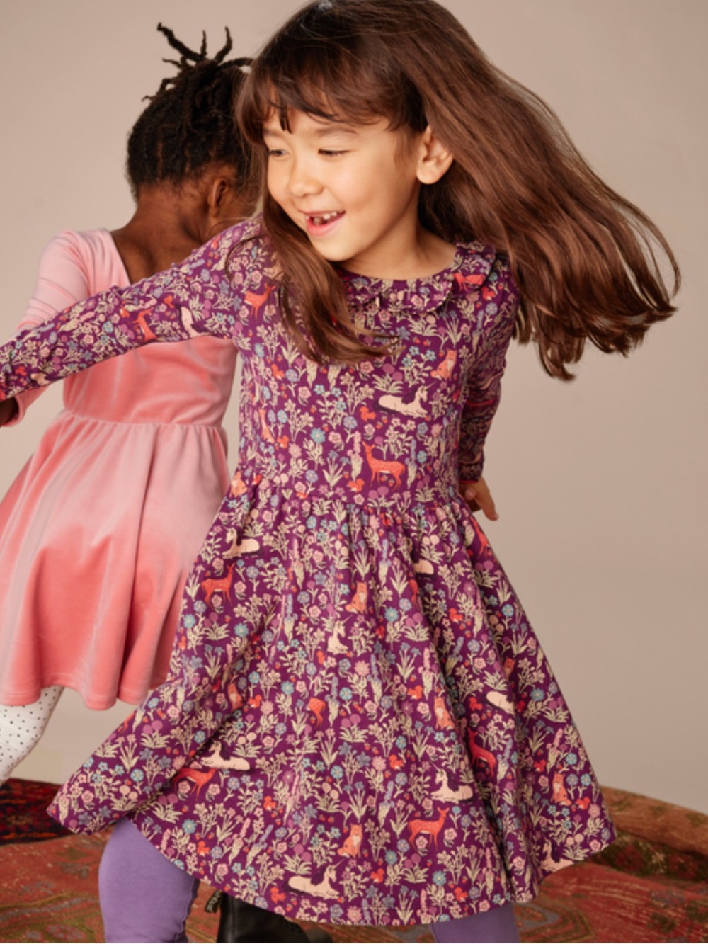 Tea Collection Scottish Woodland Wonders Ruffle Ballet Dress